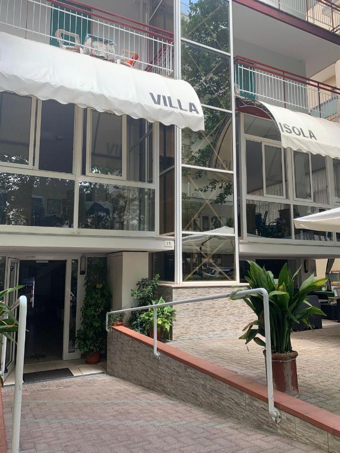Hotel Villa Isola Rimini Bagian luar foto