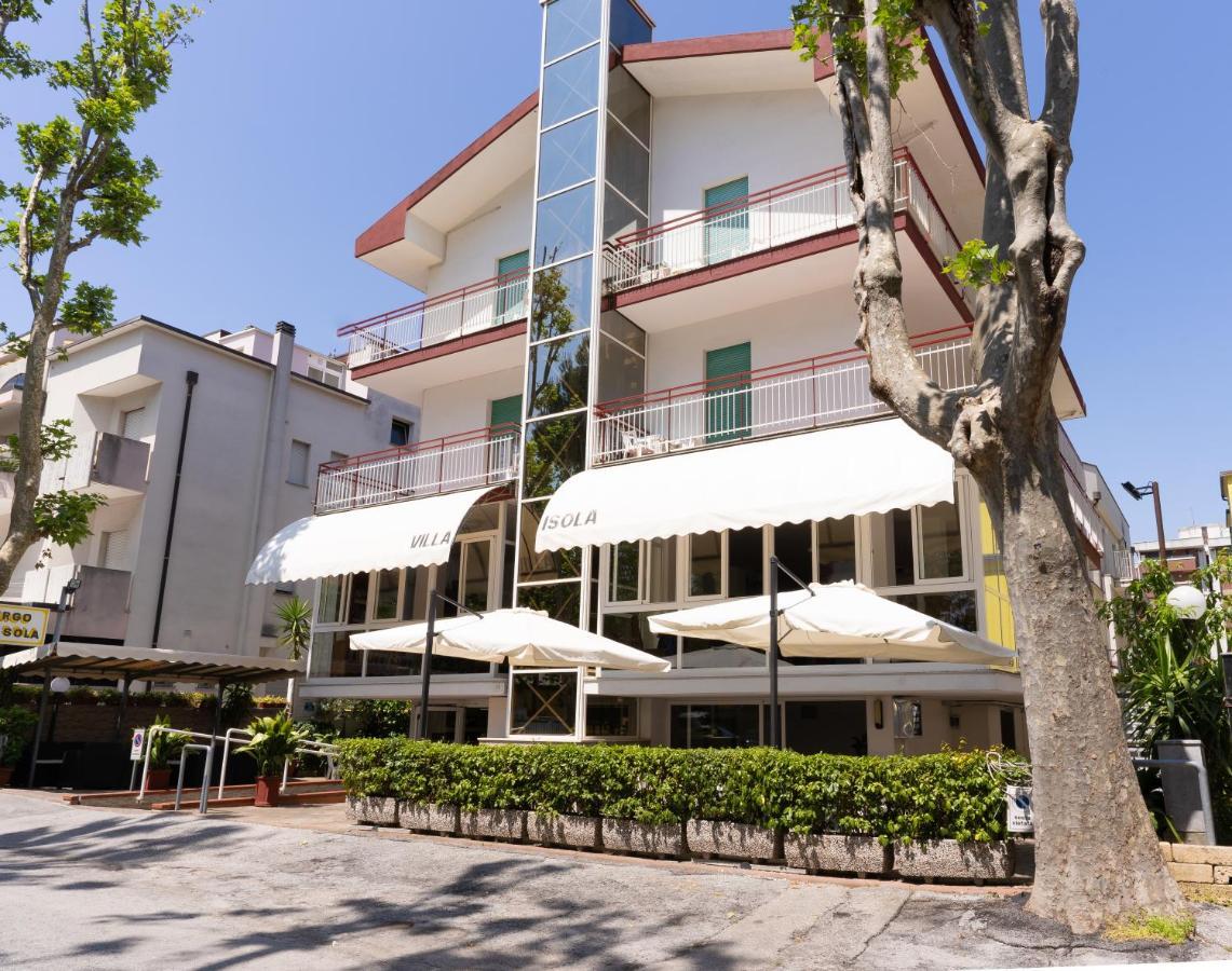Hotel Villa Isola Rimini Bagian luar foto