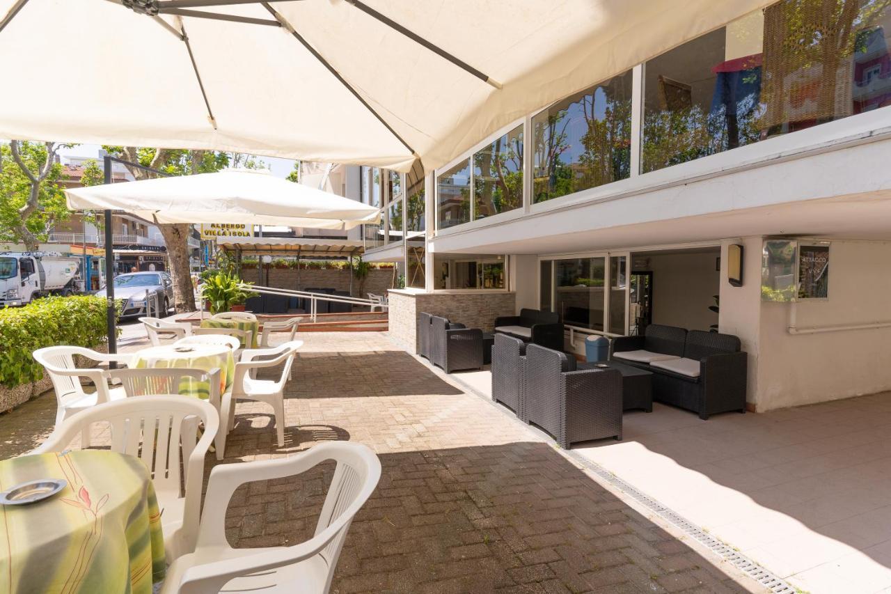 Hotel Villa Isola Rimini Bagian luar foto